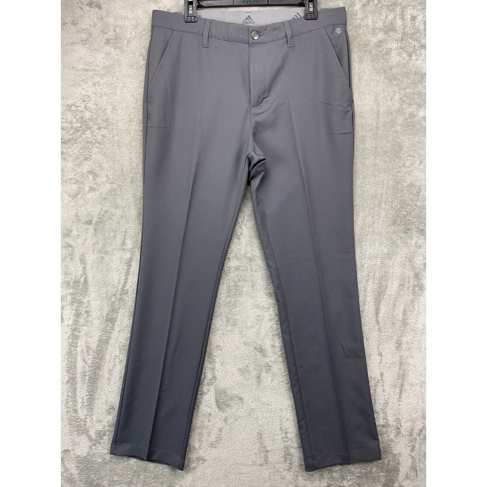 Adidas Men's Ultimate 365 Pants 34x40 Gray Golf Tapered Performance - Picture 1 of 10